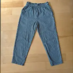 GU シェフパンツ　ストライプ　M