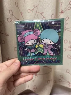 リトルツインスターズ　真四角ポーチ