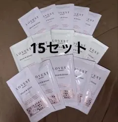 使い切り LOVEST モイスト＆グロス シャンプー＆トリートメントセット