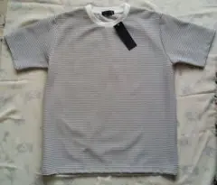 【新品】メンズ Tシャツ(TAKA-Q タカキュー Mサイズ)タグ付,未着用