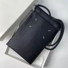 美品 メゾンマルジェラ MaisonMargiela レザー ショルダー ポーチ