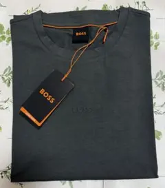 極美品⭐︎HUGO BOSS 長袖ポロシャツ M ダークグレー PIMAコットン