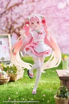 タイクレ限定 桜ミク Corefulフィギュア 描き下ろし和風喫茶ver