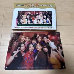 TWICEクリスマス2点セット　バスタオル　アクリルボード