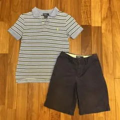 １２０　１３０　ラルフ　ポロシャツ　ハーフパンツ　セット