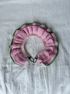 ハンドストラップ　フリル　スマホ　推し活　ペンライト　かぎ針編み