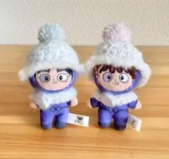 ぬいぐるみ　帽子　マフラー　ぬい服　ほわぬい　8cm