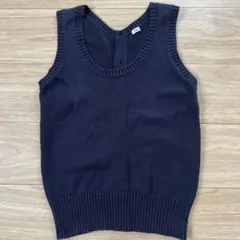 IENAネイビー ベスト ノースリーブのサムネイル