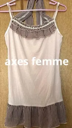 axes femmeアクシーズファム　キャミソール　新品のサムネイル