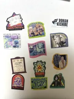 ジョジョの奇妙な冒険 一番くじ　J賞　ステッカーセット　現物のみ