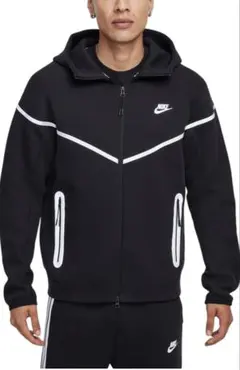 【入手困難】NIKEテックフリースセットアップ♪ Lサイズ⭐︎新品・未使用 NIKE ロゴ テックフリース セットアップ TECH FLEECE (Nike/パーカー