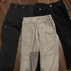 COMME CA DU MODE 等キッズパンツ 3本