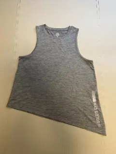 GOLD'S GYM グレー タンクトップ Mサイズ