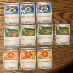 ⁠【ポケカ】ポケパッド エネはたき ミアレガレット 各3〜4枚 ムニキスゼロ⁠