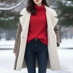 90s Suede Mouton Coa KBF Sherpa Aviator⁠のサムネイル