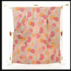 ちはやふる 振袖 未仕立て 毬 鞠 未仕立 仮絵羽 JAPAN STYLE 丸紅 