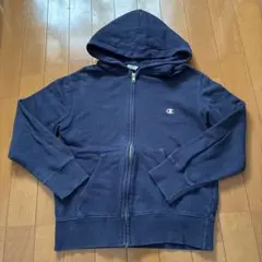 Champion ネイビー フルジップパーカー