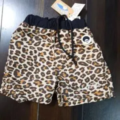 【新品】JUNK SOUL レオパード柄 ハーフパンツ キッズ