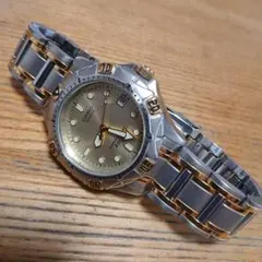 【稼働品】CASIO　1332 MTD-1007　クォーツ腕時計