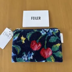 新品タグ付き】FEILER CHERISH YOU 舟型ポーチ - メルカリ