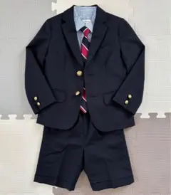 キッズフォーマルスーツ 115cm (セットアップ、シャツ、ネクタイ)