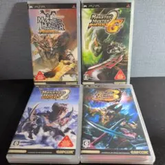 PSP モンスターハンター ポータブル シリーズ 4本セット