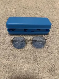 zoff カラーサングラス ブルーレンズ