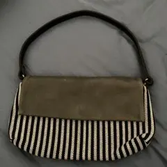 スティーブモノ　STEVEMONO バッグ　縦ストライプ柄