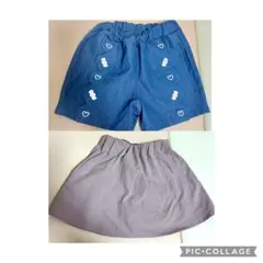 2着セット　◎スカッツ(ポケット付) ◎シシュノン　パンツ(ポケット付)