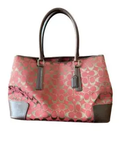 COACH コーチ トートバッグ F25673 PVC×レザー 大容量 - メルカリ