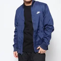 NIKE ナイロン　ジャケット　ネイビー　ナイキ