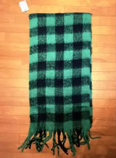 【新品未使用】PRIORITY チェック柄マフラー