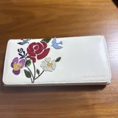 KEITA HARUYAMA 花柄刺繍 長財布