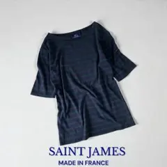 SAINT JAMES 旧タグボーダー Tシャツ フランス製セントジェームスのサムネイル