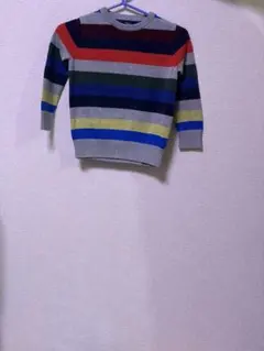 GapKids マルチボーダー セーター 110cm