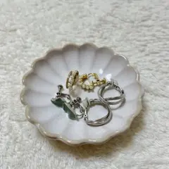 金色・銀色 イヤリング 3個セット