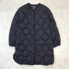 UNIQLO ユニクロ　ウルトラライトダウンリラックスコート　キルティング　黒M
