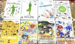 【バラ売り可】Wiiソフト8種類【断捨離①】