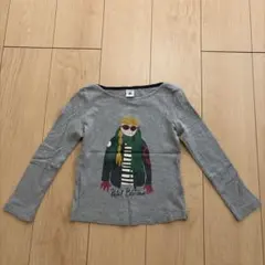 プチバトーイラスト長袖カットソー116サイズ