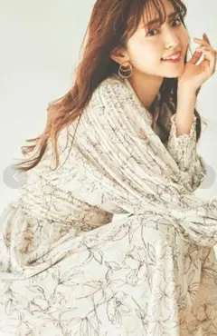 dazzlin（ダズリン）プリーツスリーブフレアワンピース シフォン