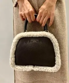ORSETTO オルセット ファー バッグ バケツ型 レザー 牛革 新品未使用品