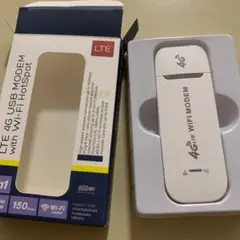 4GLTE Wi-Fi MODEM 未通電　開封のみ