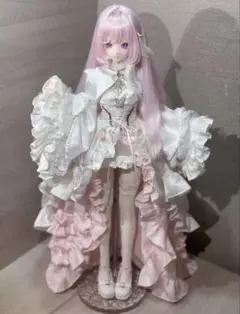 ディーラー様製 ドール服 アウトフィット 1/4 MDD ピンク - メルカリ