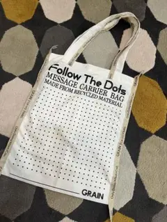 GRAIN グレインFollow The Dots トートバック　チャオパニック