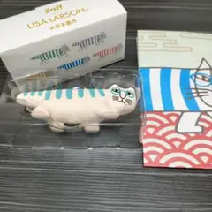Zoff ゾフ　 コラボ　メガネ置き　LISA LARSON 青のサムネイル