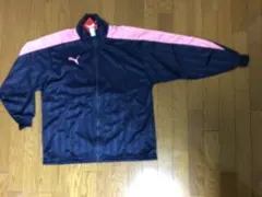 ホ*テ様 PUMA ネイビー ピンク ジャージ S-M