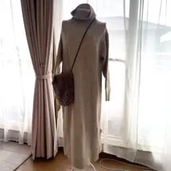 UNIQLO ニットワンピース M