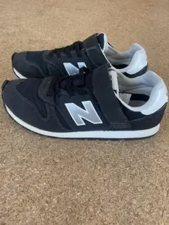 New Balance 373 キッズスニーカー ブラック　24センチ
