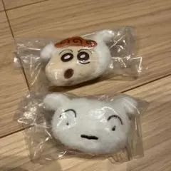 クレヨンしんちゃんヘアクリップ　ひまわり　シロ