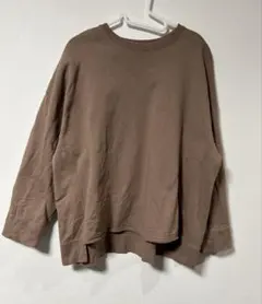 milaowen ミラオーウェン裏起毛トレーナー　スウェット